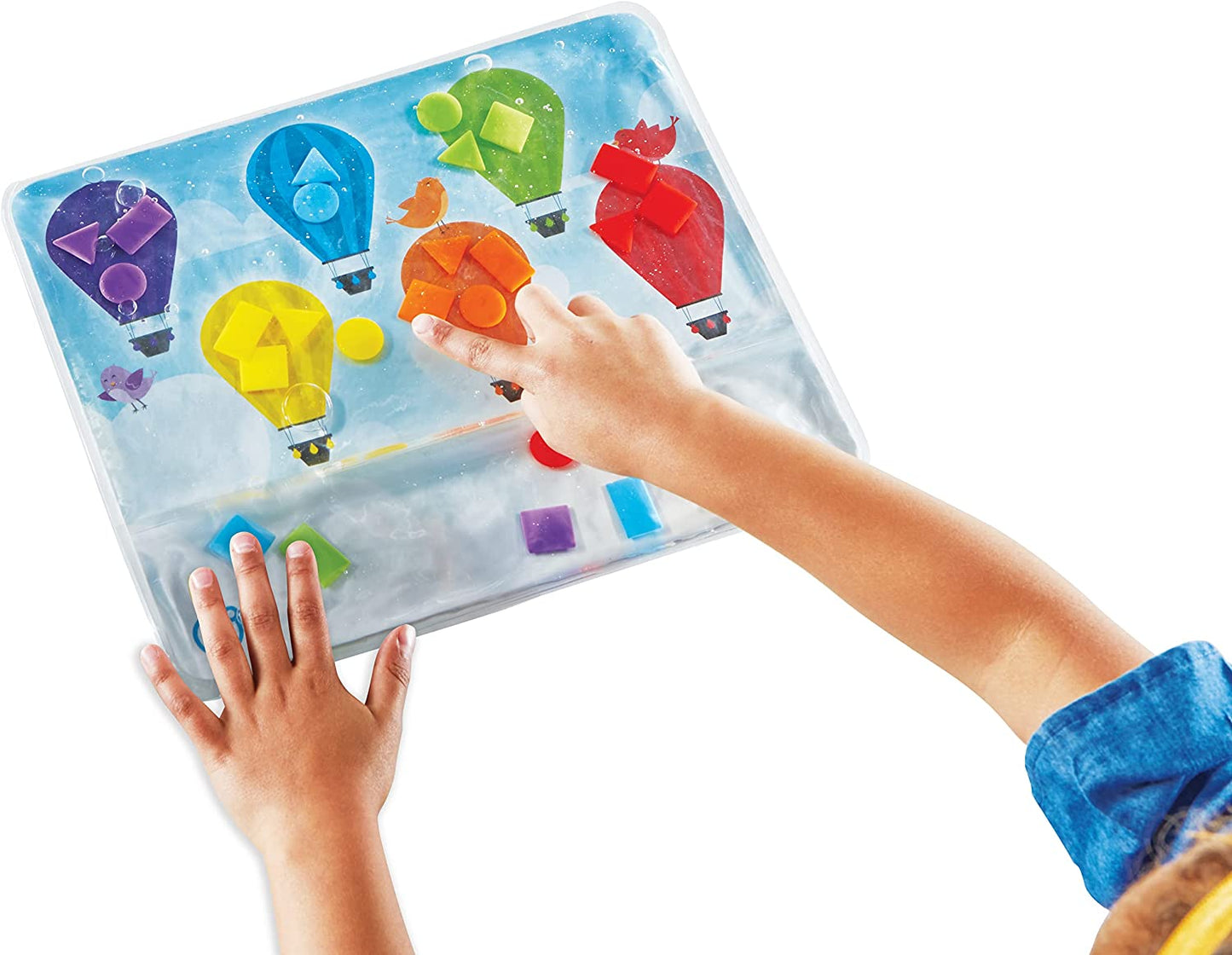 Colors and Shapes Sensory Pad, Fine Motor Skills Toys for 3 Year Old, Sensory Toys for Sensory Play, Occupational Therapy Toys, Calming Toys for Kids, Shape Sorting Toy, Calm down Corner