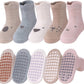 Toddlers Non Slip Socks with Grips Baby Girls Boys anti Skid Crew Cotton Gift Socks for Infants Kids