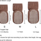 Toddler Non Slip Socks, Cute Baby Socks with Grips Crew Socks 5 Pairs