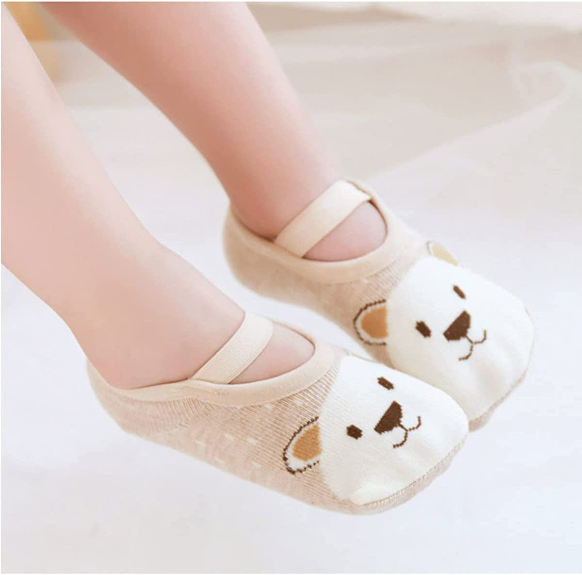 anti Slip Non Skid Baby Socks with Grip for Infant Toddler Girls Slipper