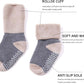 Baby Toddler Kids Ankle Crew Socks with Grips Unisex Warm Thick Cotton Winter Socks 0-10T 6/8 Pack