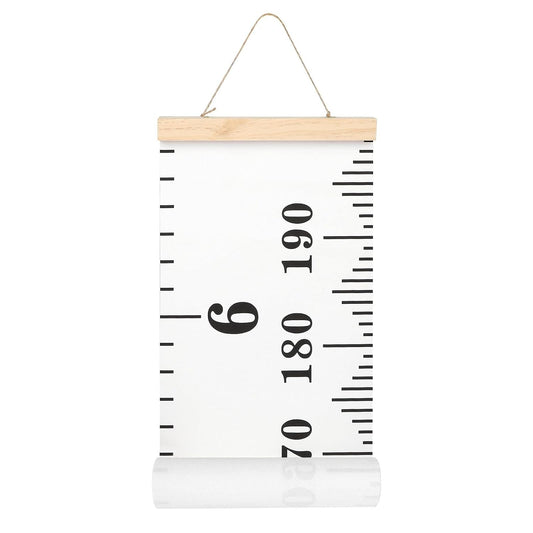 MIBOTE Baby Growth Chart - Canvas Handing Ruler for Kids