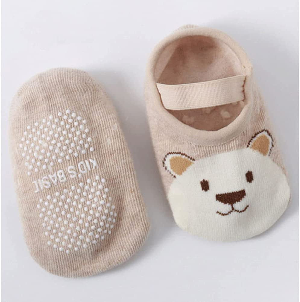 anti Slip Non Skid Baby Socks with Grip for Infant Toddler Girls Slipper